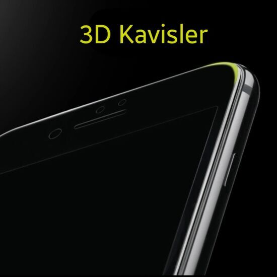 KUULAA İPhone 6S-6 Plus 3d Full Privacy Gizlilik Kırılmaz Cam Ekran Ko