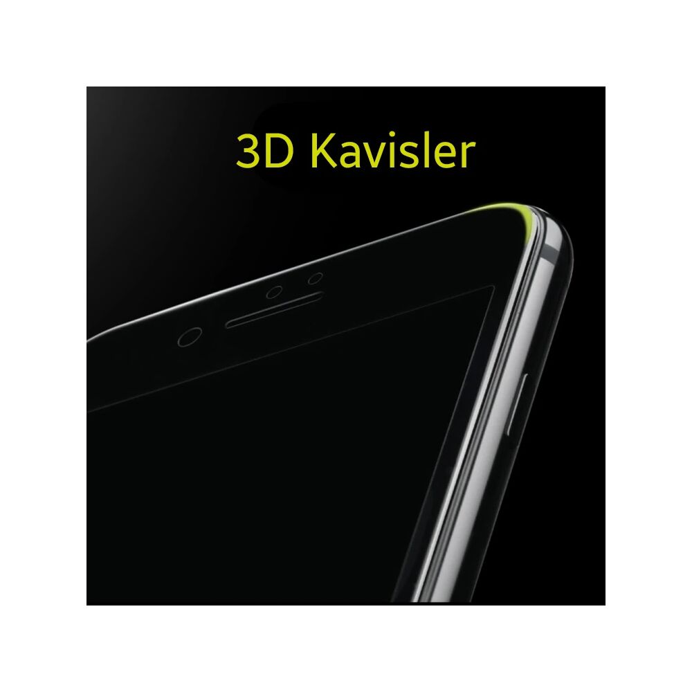 KUULAA İPhone 6S-6 Plus 3d Full Privacy Gizlilik Kırılmaz Cam Ekran Ko