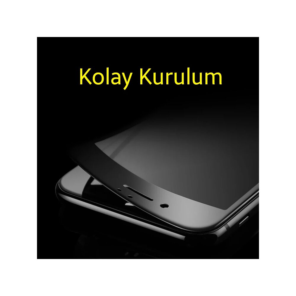 KUULAA İPhone 6S-6 Plus 3d Full Privacy Gizlilik Kırılmaz Cam Ekran Ko