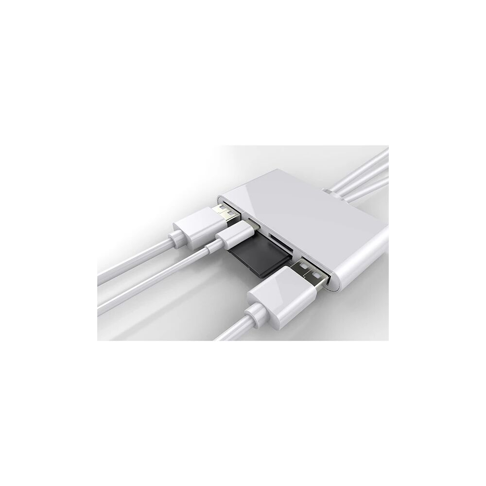 ALLY 3 İN1 İPhone+Usb C+ Usb A Kamera Okuyucu Kart Okuyucu
