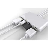 ALLY 3 İN1 İPhone+Usb C+ Usb A Kamera Okuyucu Kart Okuyucu