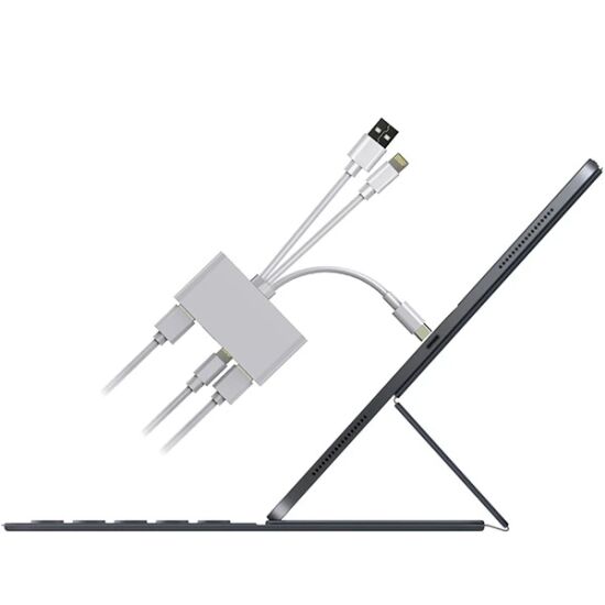 ALLY 3 İN1 İPhone+Usb C+ Usb A Kamera Okuyucu Kart Okuyucu