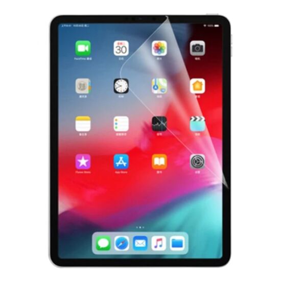Gor Apple iPad Pro 12.9 (2021)- (2020)- (2018) Darbe Emici Ekran Koruy