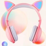ALLY Kedi Kulak Kulaküstü Bluetooth 5.0 Kablosuz Kulaklık