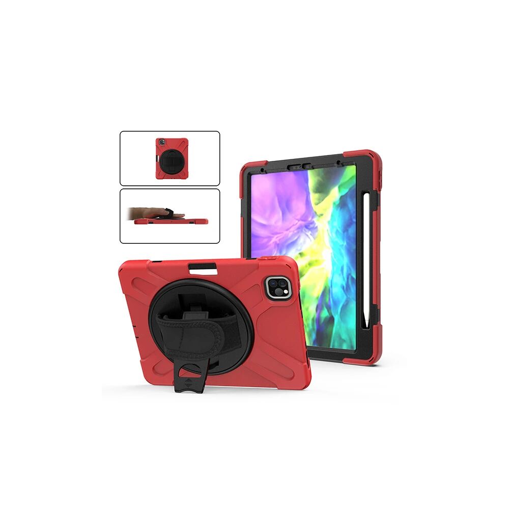 iPad Pro11 (2021-2020-2018) Kılıf Shockproof 3 Katmanlı Standlı Zırh K