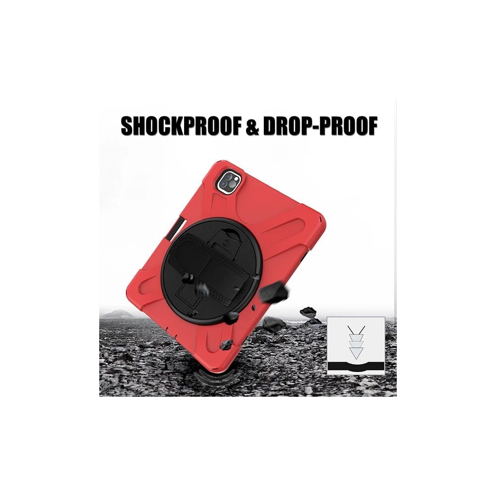 iPad Pro11 (2021-2020-2018) Kılıf Shockproof 3 Katmanlı Standlı Zırh K