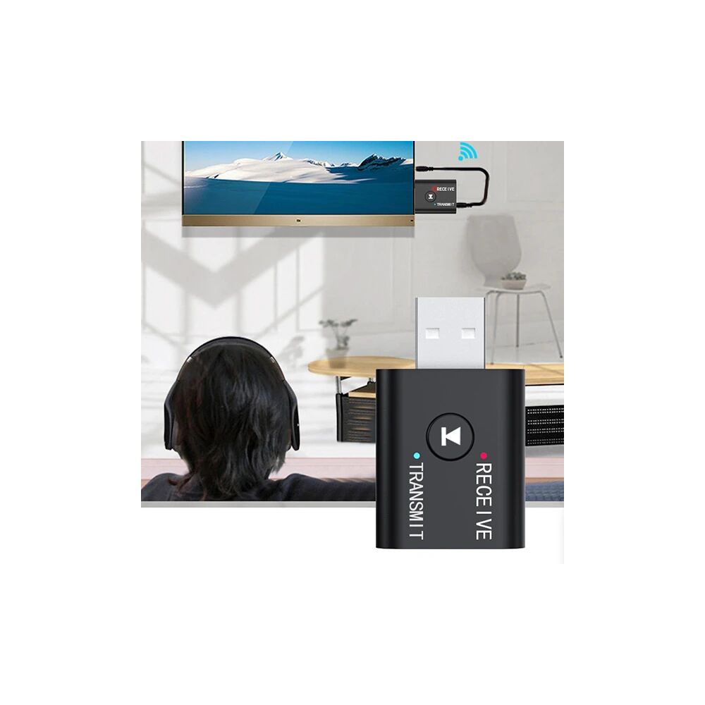 ALLY 2in1 Bluetooth 5.0 Mini USB Adaptör+Fm Transmitter