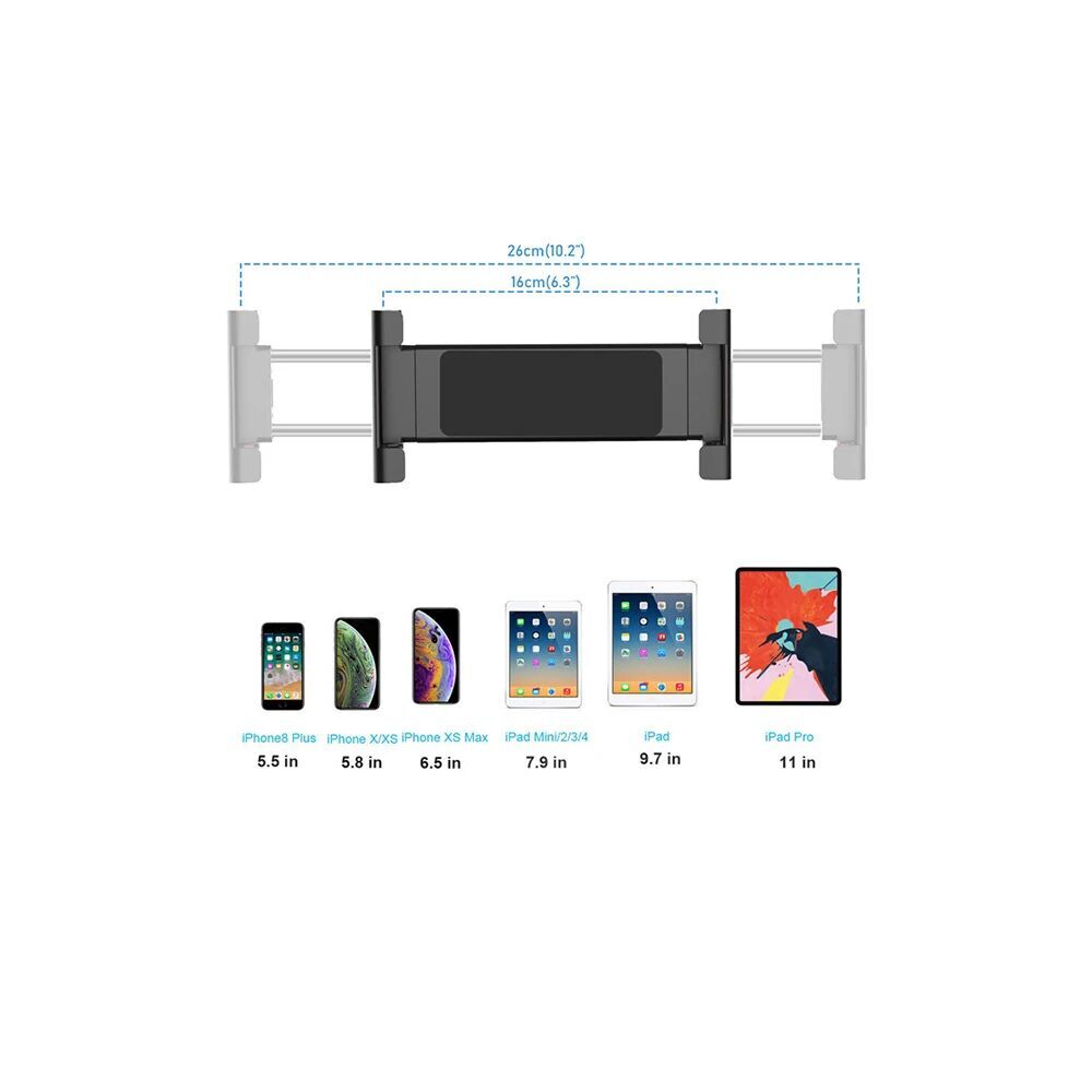ALLY PB-45S Portatif 360 ° Masaüstü Tablet Standı Tutucu