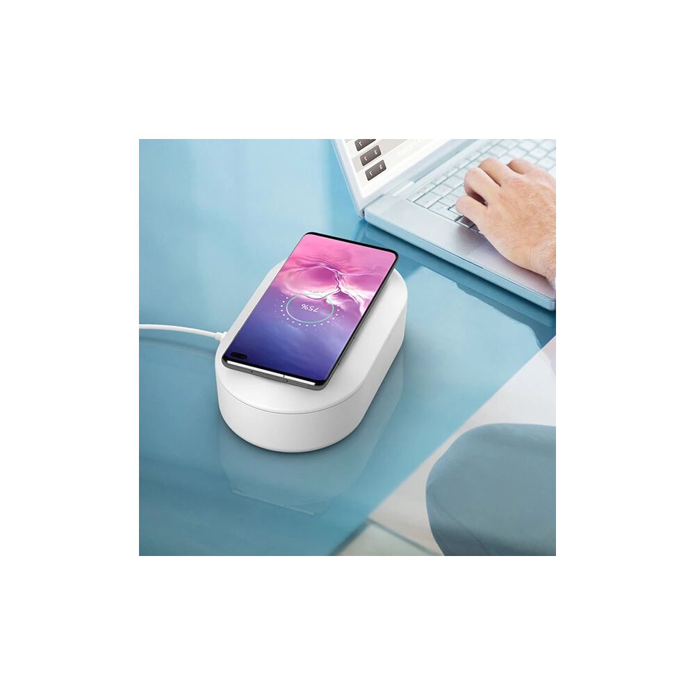 ALLY 15W Hızlı Kablosuz Wireless Şarj+Ultraviyole Sterilizer- Uv box