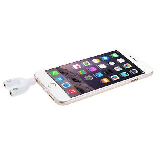 ALLY 3.5 mm Kulaklık Mikrofon Çoklayıcı 3.5 mm Splitter Dönüştürücü