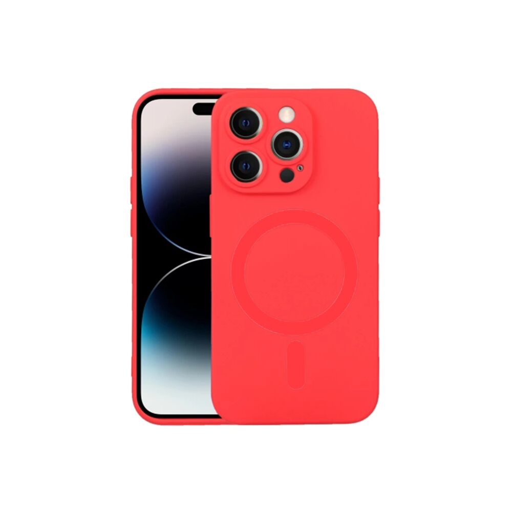 ALLY iPhone 14 Pro 6.1inç Liquid Silica Magsafe Uyumlu Silikon Kılıf