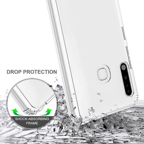 Ally SM Galaxy A70e Anti-Drop Darbe Emici Silikon kılıf Shockproof kıl