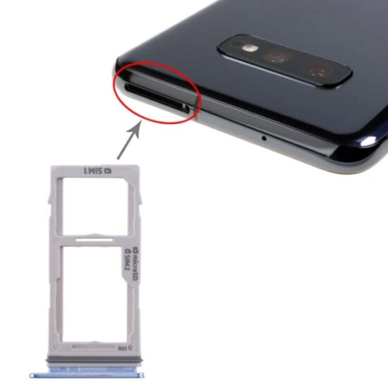 SM Galaxy S10+/S10/S10e Sim Kart Kapağı Tutucu Sim Yuvası (2SİM)