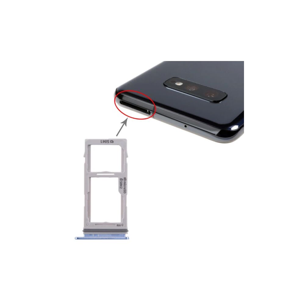 SM Galaxy S10+/S10/S10e Sim Kart Kapağı Tutucu Sim Yuvası (2SİM)