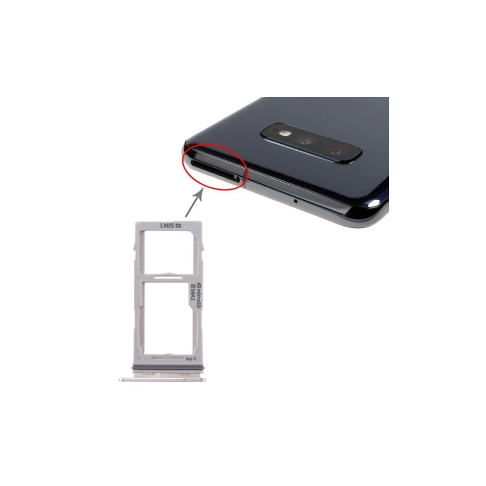 SM Galaxy S10+/S10/S10e Sim Kart Kapağı Tutucu Sim Yuvası (2SİM)