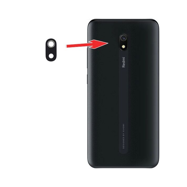 Xiaomi Redmi 8A Arka Kamera Camı Lens