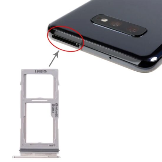 SM Galaxy S10+/S10/S10e Sim Kart Kapağı Tutucu Sim Yuvası (2SİM)