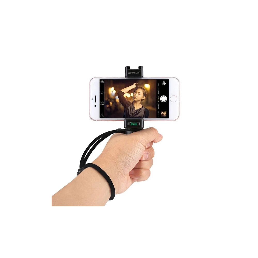 PULUZ Video Grip Telefon Elde Tutucu+ Bileklik Tripod Adaptörü