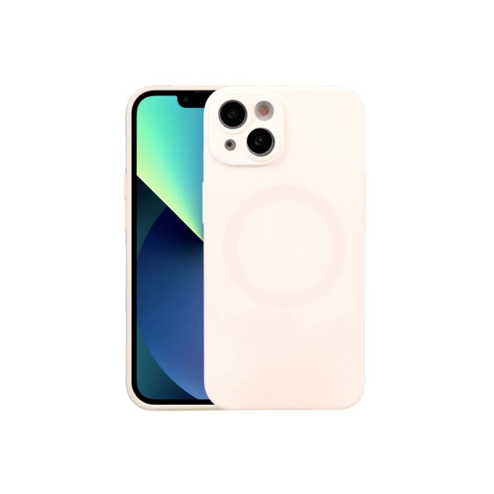 ALLY iPhone 14 6.1inç Liquid Silica Magsafe Uyumlu Silikon Kılıf
