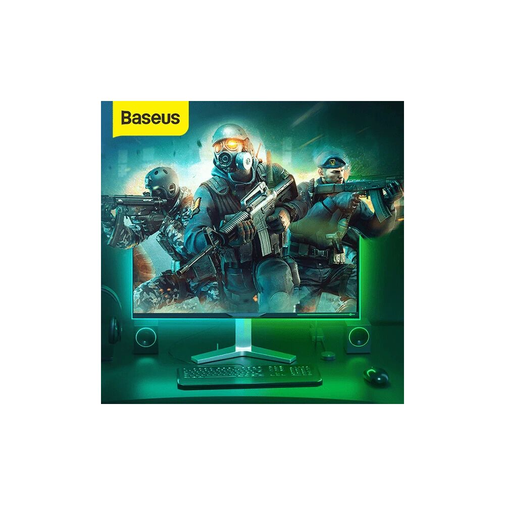 BASEUS Game Light RGB 5050 Esnek Oyuncu Pc LED Şerit Işık 5W15 m