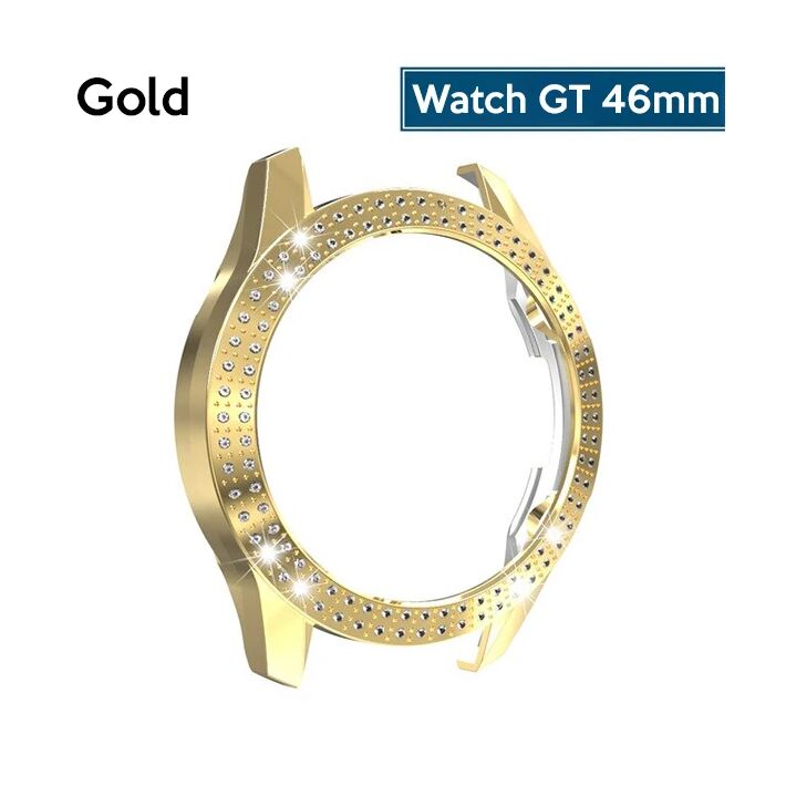 ALLY Huawei GT2 46mm Diamond Taş İşlemeli Bumper Kılıf