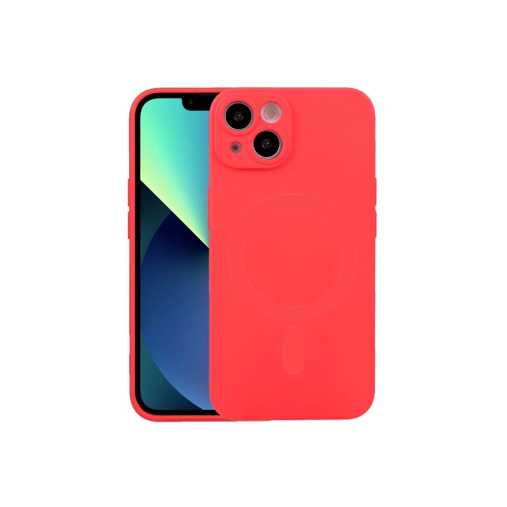 ALLY iPhone 14 6.1inç Liquid Silica Magsafe Uyumlu Silikon Kılıf