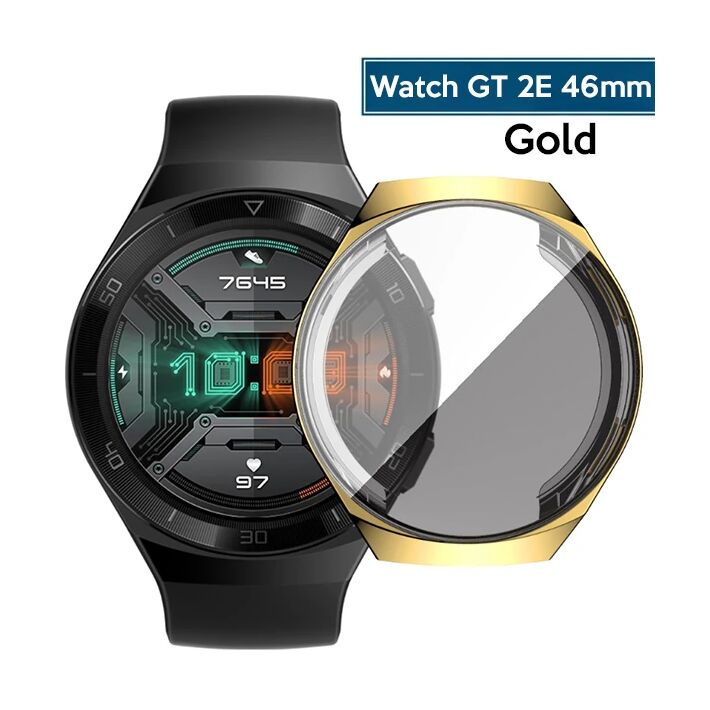 Ally Huawei Watch GT2E 46mm 360 Koruma Ultra İnce Silikon Kılıf