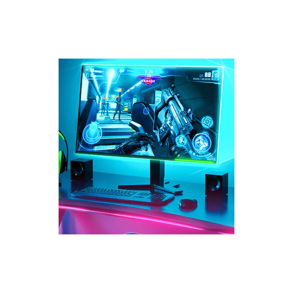 BASEUS Game Light RGB 5050 Esnek Oyuncu Pc LED Şerit Işık 5W15 m