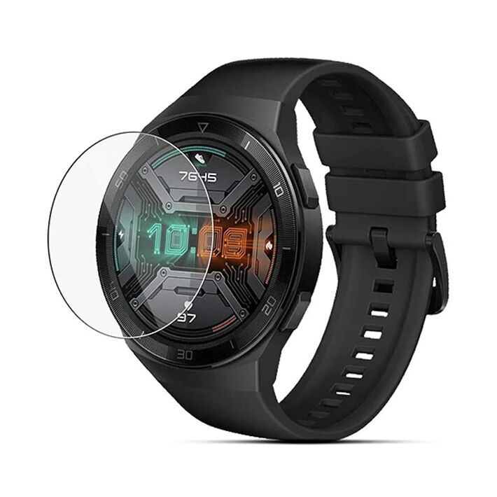 Huawei Watch GT2E Tempered Cam Kırılmaz Koruyucu