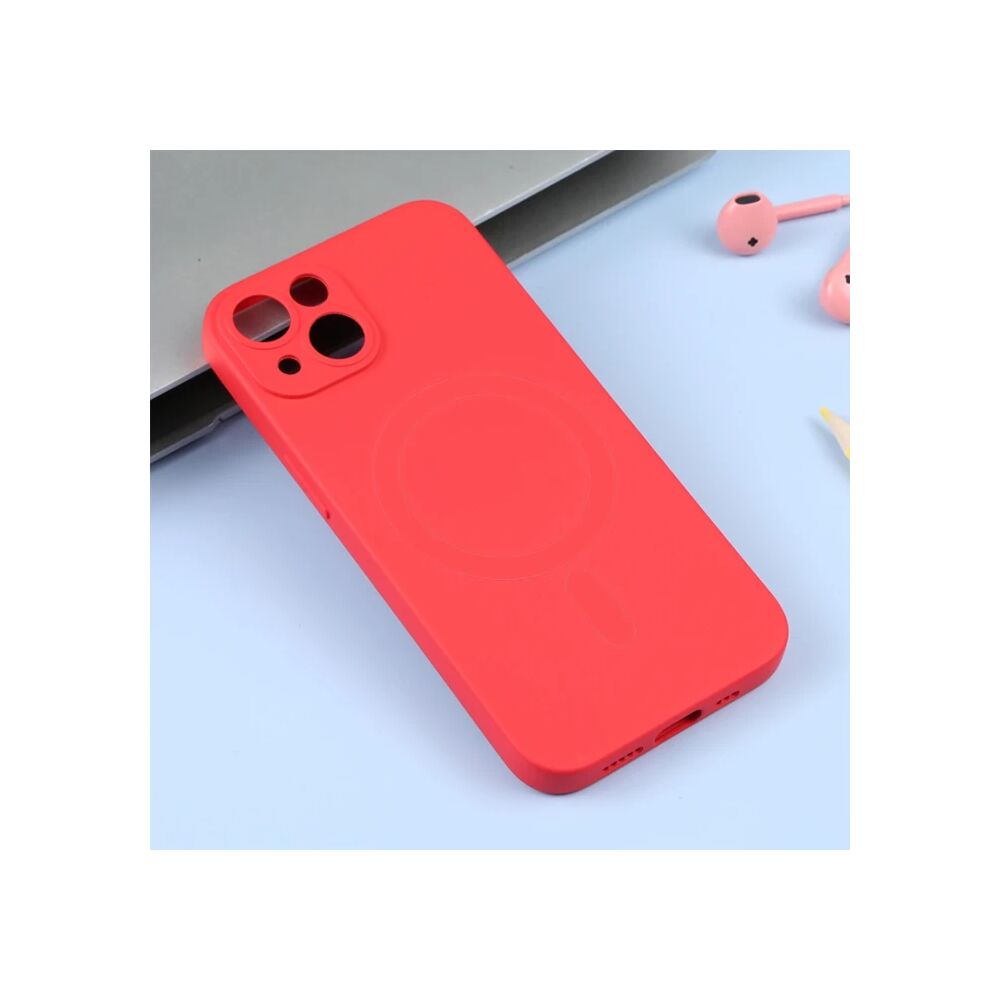 ALLY iPhone 14 6.1inç Liquid Silica Magsafe Uyumlu Silikon Kılıf