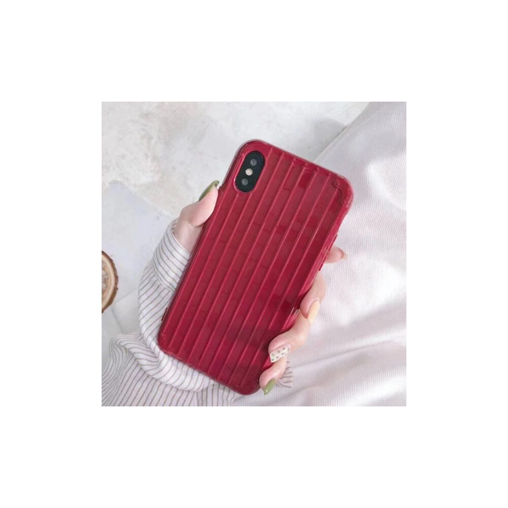 Ally iPhone XS İPhone X Trunk Lines ince Soft Silikon Kılıf