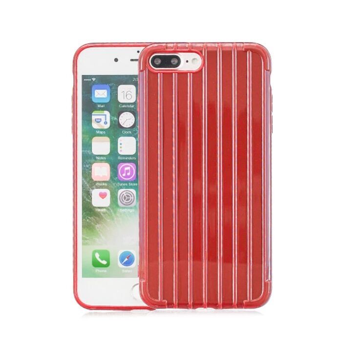 Ally iPhone 8 Plus 7Plus Trunk Lines ince Soft Silikon Kılıf