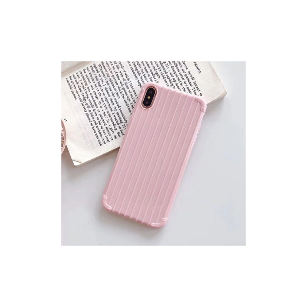 Ally iPhone XS İPhone X Trunk Lines ince Soft Silikon Kılıf