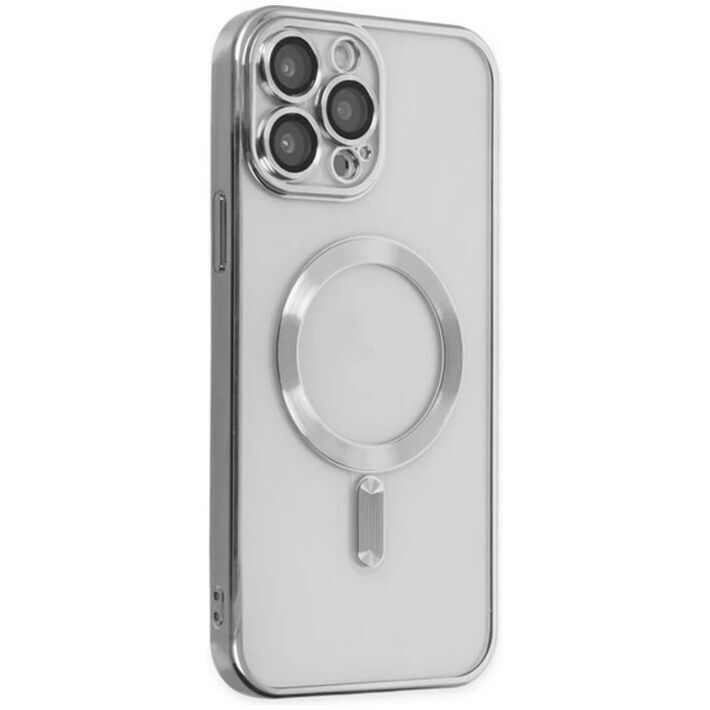 ALLY iPhone 12 Pro 6.1inç Renkli Kenar Lazer Çerçeveli Magsafe Uyumlu 