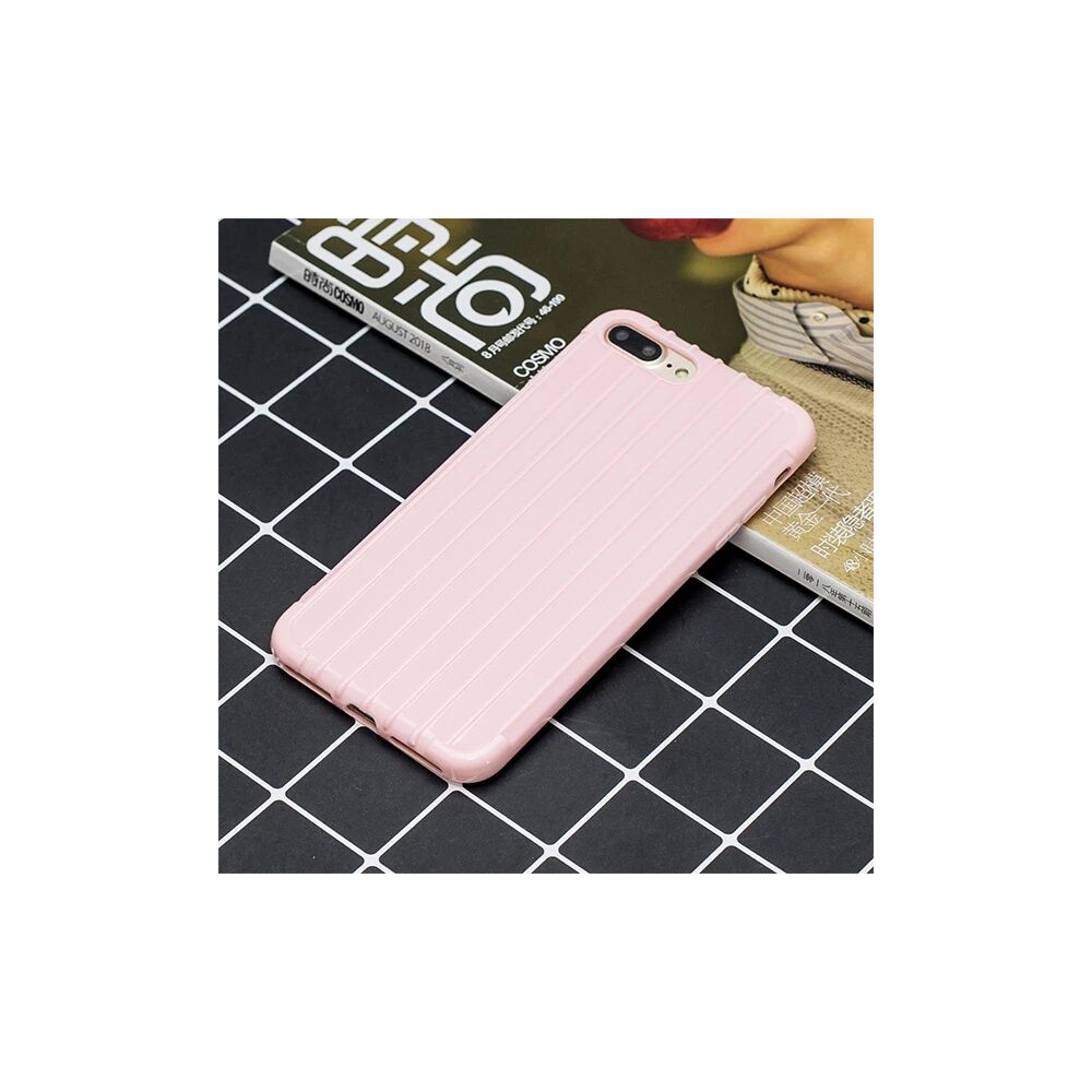 Ally iPhone 8 Plus 7Plus Trunk Lines ince Soft Silikon Kılıf