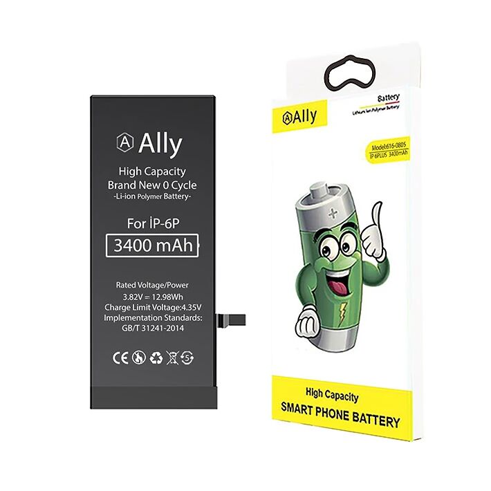 ALLY iPhone 6 Plus 3400 Mah Yüksek Kapasiteli Pil Batarya