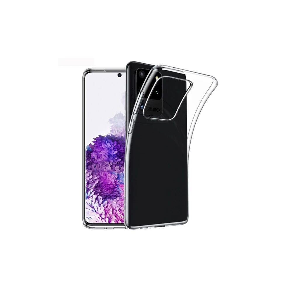 Ally Samsung Galaxy S20 Ultra Kamera Korumalı Silikon Kılıf
