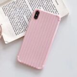 Ally İPhone Xs Max 6.5 İnch Trunk Lines ince Soft Silikon Kılıf