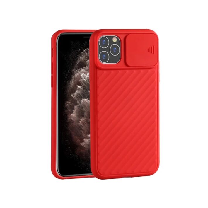 Ally İPhone 11 Pro Max 6.5 Kılıf Kamera Kapatan koruyucu Sürgülü Kılıf