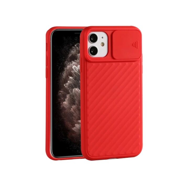 ALLY İPhone 11 6.1 inch Kılıf Kamera Kapatan koruyucu Sürgülü Kılıf