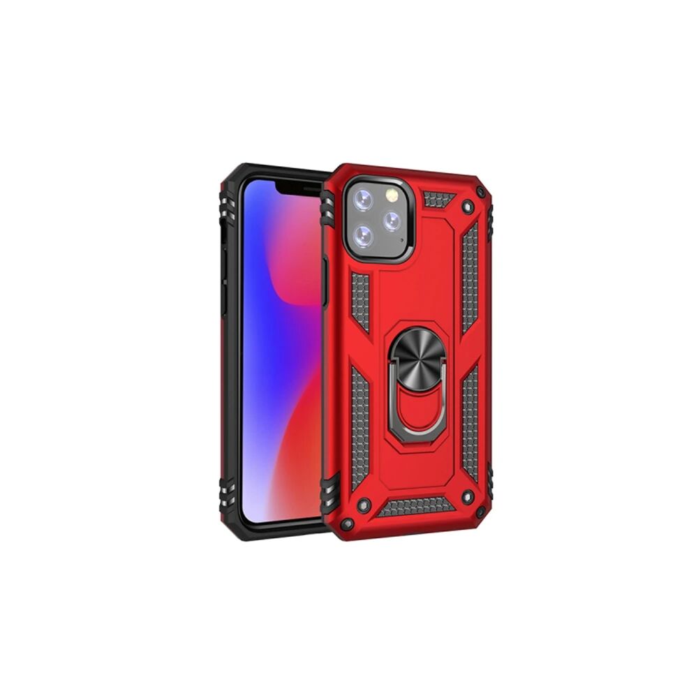 Ally iPhone 11 Pro Max 6.5inch Yüzüklü Kılıf Armor Shockproof Ring kıl