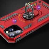 Ally iPhone 11 Pro Max 6.5inch Yüzüklü Kılıf Armor Shockproof Ring kıl