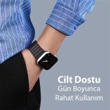 DUX DUCIS Apple Watch 38/40/41MM için Manyetik Zincir Versiyon PU Deri