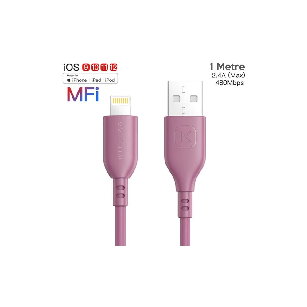 KUULAA 1M MFI Sertifikalı İPhone Usb Şarj kablosu