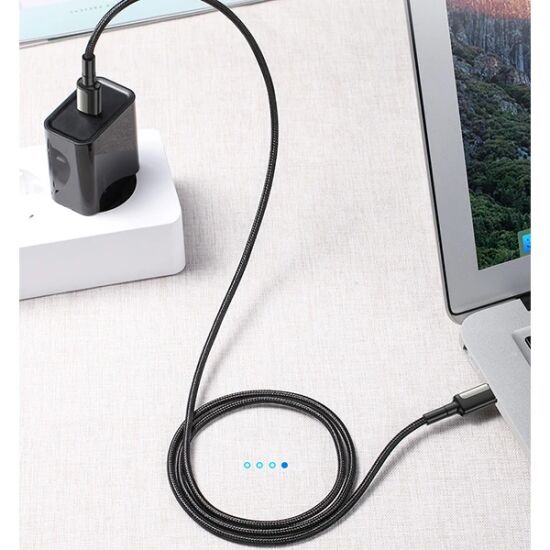 KUULAA Type C Type-C PD 60W QC4.0 Hızlı Şarj ve Data Kablosu 1Metre