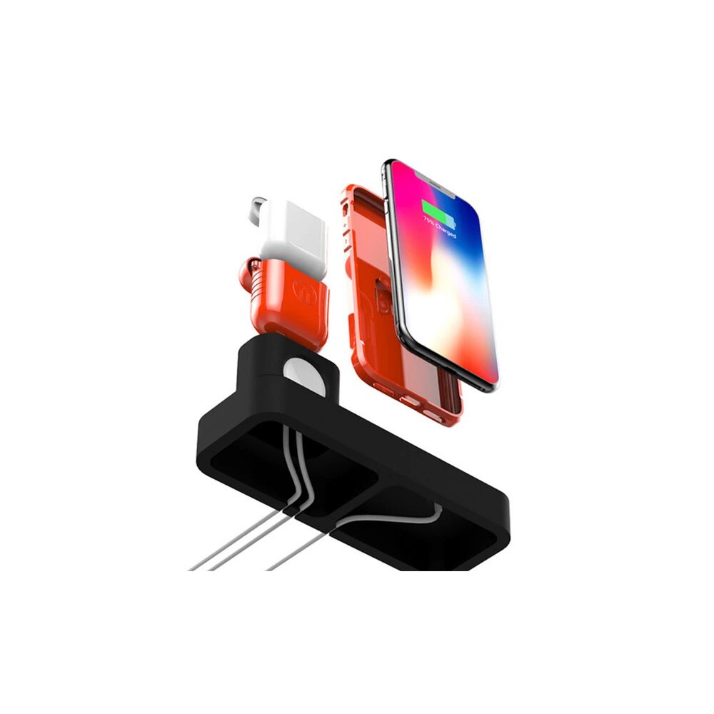 Ally 3in1 Charging Base İPhone+ İwatch+ İPods Silikon Şarj Standı