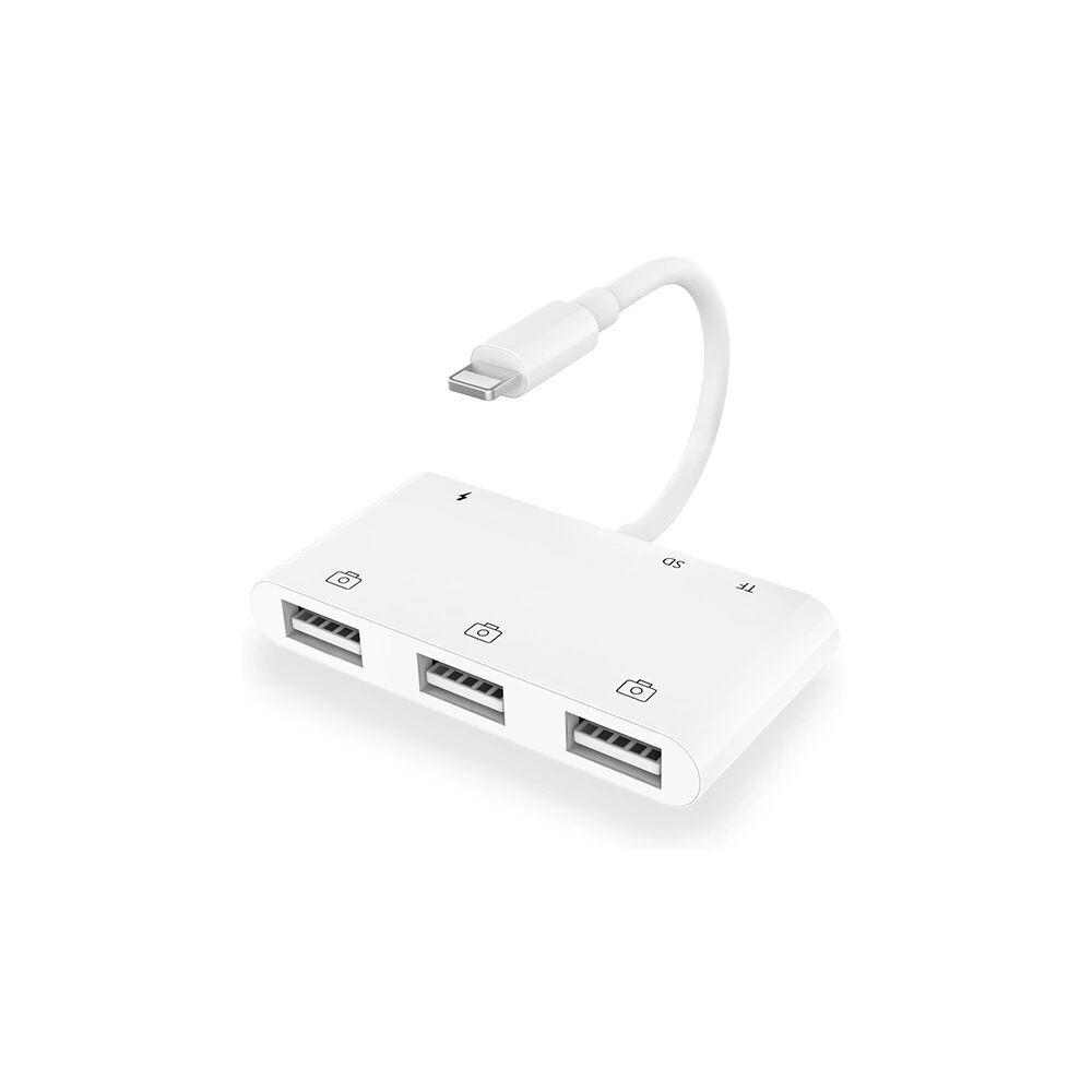 Ally İPhone Lightning To TfSd Card Reader Usb 3.Kamera Adaptörü