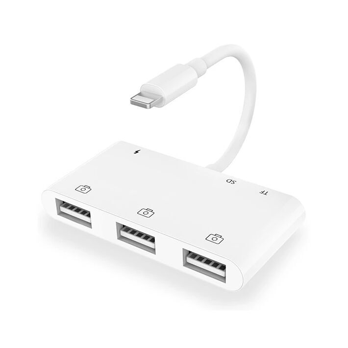 Ally İPhone Lightning To TfSd Card Reader Usb 3.Kamera Adaptörü