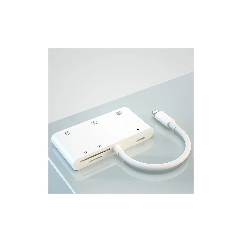 Ally İPhone Lightning To TfSd Card Reader Usb 3.Kamera Adaptörü