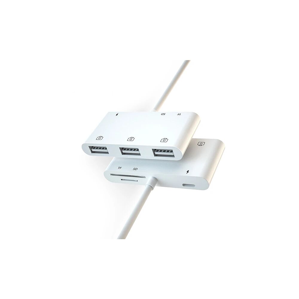 Ally İPhone Lightning To TfSd Card Reader Usb 3.Kamera Adaptörü